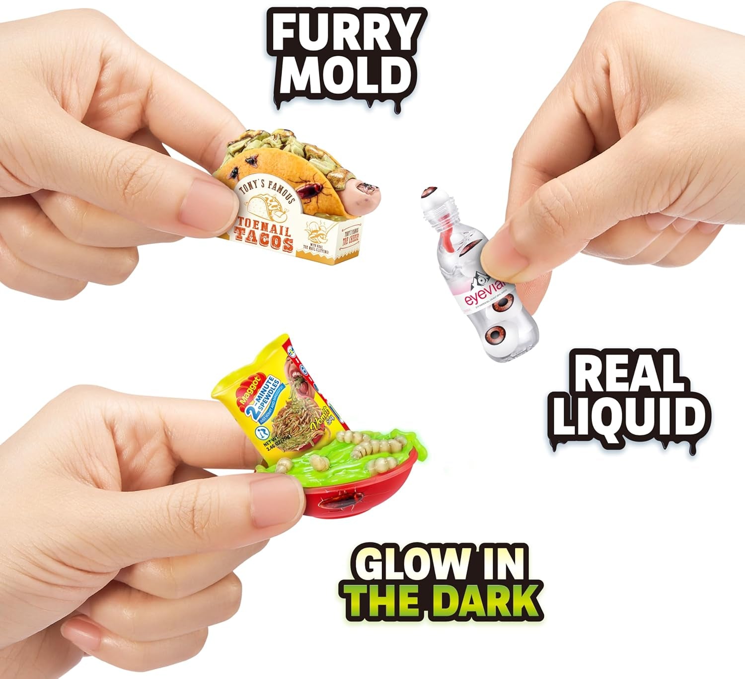 5 Surprise 77568 Capsule Gross Mega Gross Minis Seria 2 de la ZURU, 2 Capsule Action figures Naty Shop