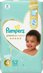 Pampers Premium Care 4,8 - 14 Kg, 52 uds Madre y Bebé Naty Shop
