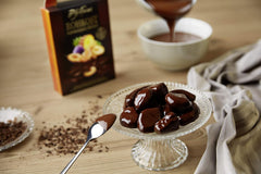 Hofbauer Vienna Orangette cruda, rodajas de naranja cubiertas de chocolate, 1000 g