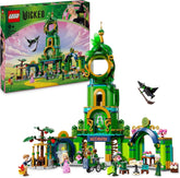 LEGO Wicked Welcome to Emerald City, jucărie cu turn, Glinda și Elphaba mini păpuși, cadou pentru fanii filmului și fete și băieți de la 9 ani, care iubesc casele de păpuși 75684 Seturi de constructie Besuche den LEGO-Store Titlu implicit