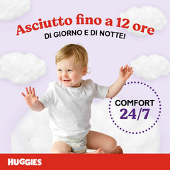 Pañales Huggies Ultra Comfort, talla 5 (12-17 kg), paquete de 56