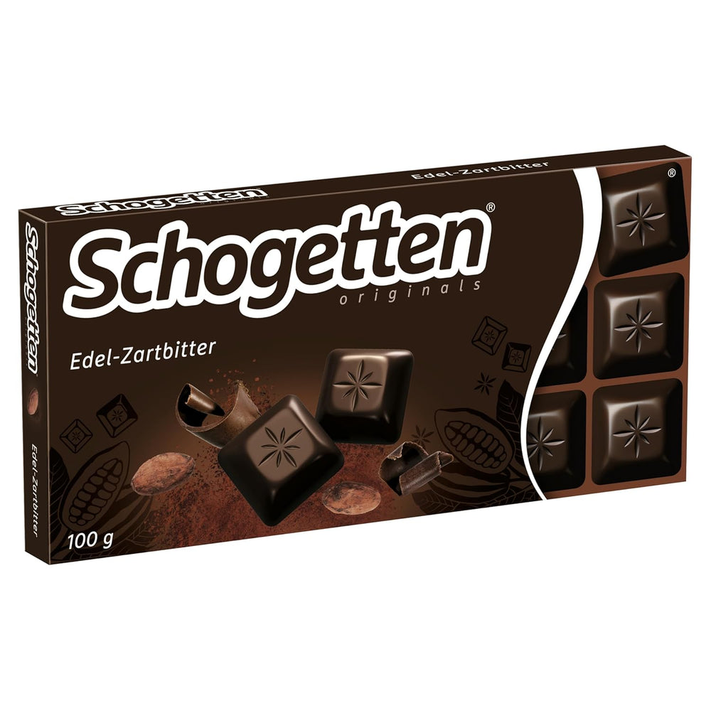 Chocolate negro Schogetten (50% cacao), 100 g