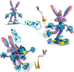 LEGO Dreamzzz Izzie y Bunchurro, el conejito de los videojuegos, juguete para niños mayores de 7 años, juego 2 en 1 con minifigura de héroe y Cyberling para una experiencia de juego imaginativa 71490 Juegos de construcción Besuche den LEGO-Store