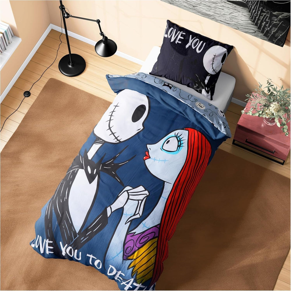 Ropa de cama para niños y jóvenes Ropa de cama - infantil Naty Shop Black Jack Sally - Individual