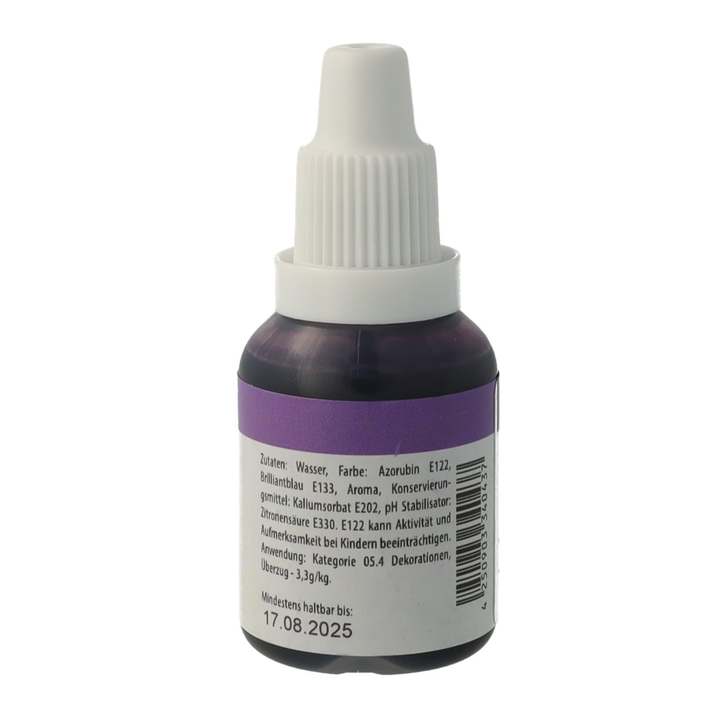 Colorant alimentar Bakeryteam Airbrush Violet 20ml