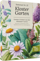 Magic Garden Seeds - El Jardín del Monasterio: Verduras y Hierbas de la Edad Media - Caja de 9 Semillas Históricas Culinarias, Medicinales y de Huerta
