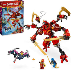 LEGO NINJAGO Juego mecánico de escalada ninja de Kai, juguete ninja con figura de acción para construir y 4 minifiguras, juego de aventuras para niños, regalo de cumpleaños para niños y niñas de 9 años 71812 Juegos de construcción Beuche den LEGO-Store Single
