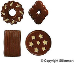 Silikomart 22.125.77.0065 SCG25, Choco Biscuit Bucatarie Naty Shop