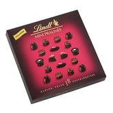 Lindt, caja de bombones con 18 bombones cada uno en 6 surtidos, 90 gramos Naty Shop Chocolate Candies 90 gramos Chocolate negro con varios rellenos