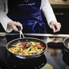 Sartenes ZWILLING CORNELIA POLETTO, con revestimiento antiadherente de 4 capas con partículas de diamante, acero inoxidable 18/10, para todo tipo de placas, incluida inducción Ollas y Sartenes Naty Shop