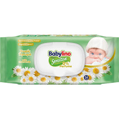 Toallitas para bebés sensibles, 0 % de fragancia, fórmula 98 % natural que restaura el equilibrio del pH de la piel, sello de frescura, 54 toallitas