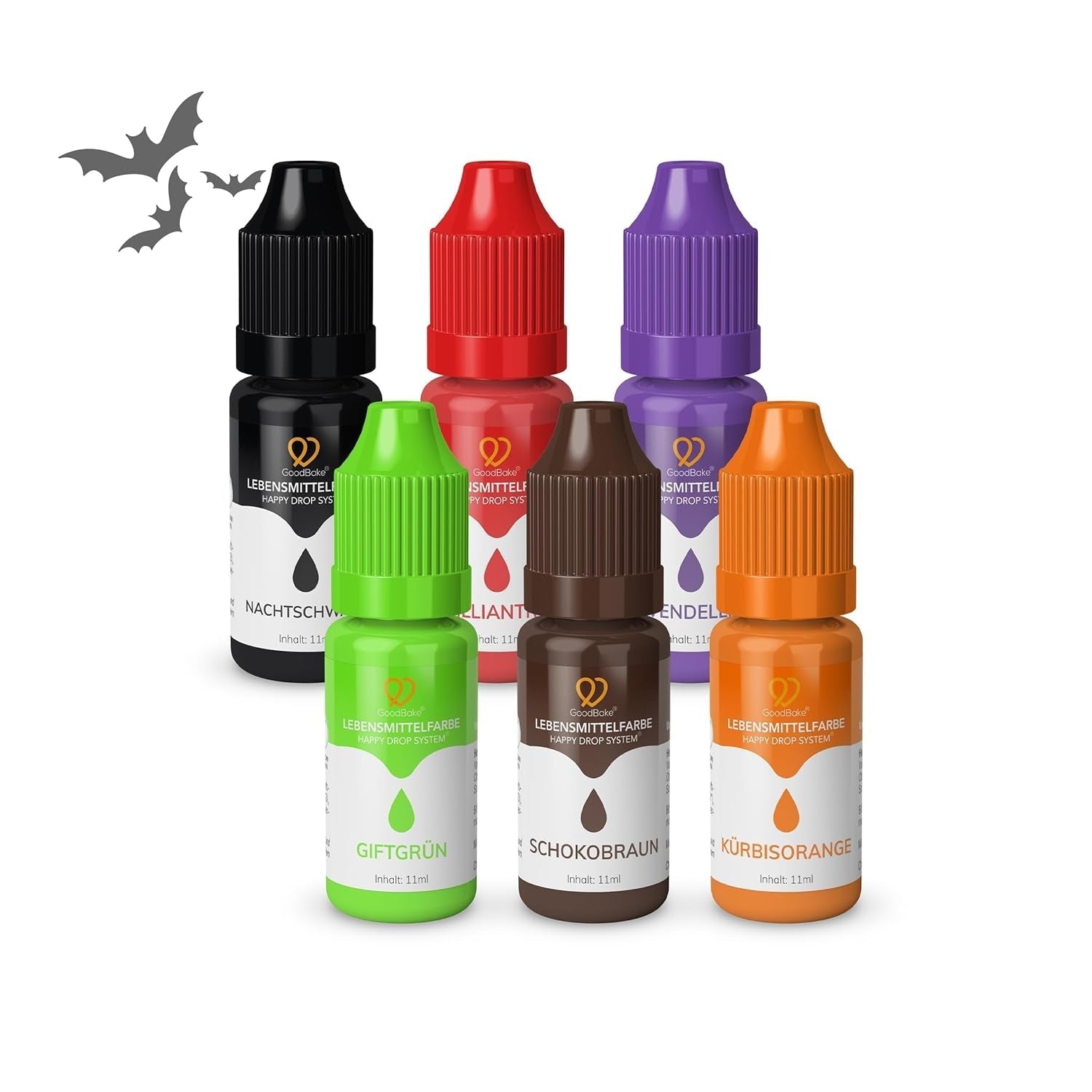 Colorant alimentar roz Goodbake (11 ml) – Colorant alimentar intens – Culoare foarte concentrată – Pentru colorarea prăjiturilor, fondantului, cremei de unt, băuturilor, slime-ului și multor altor obiecte. 100% vegan