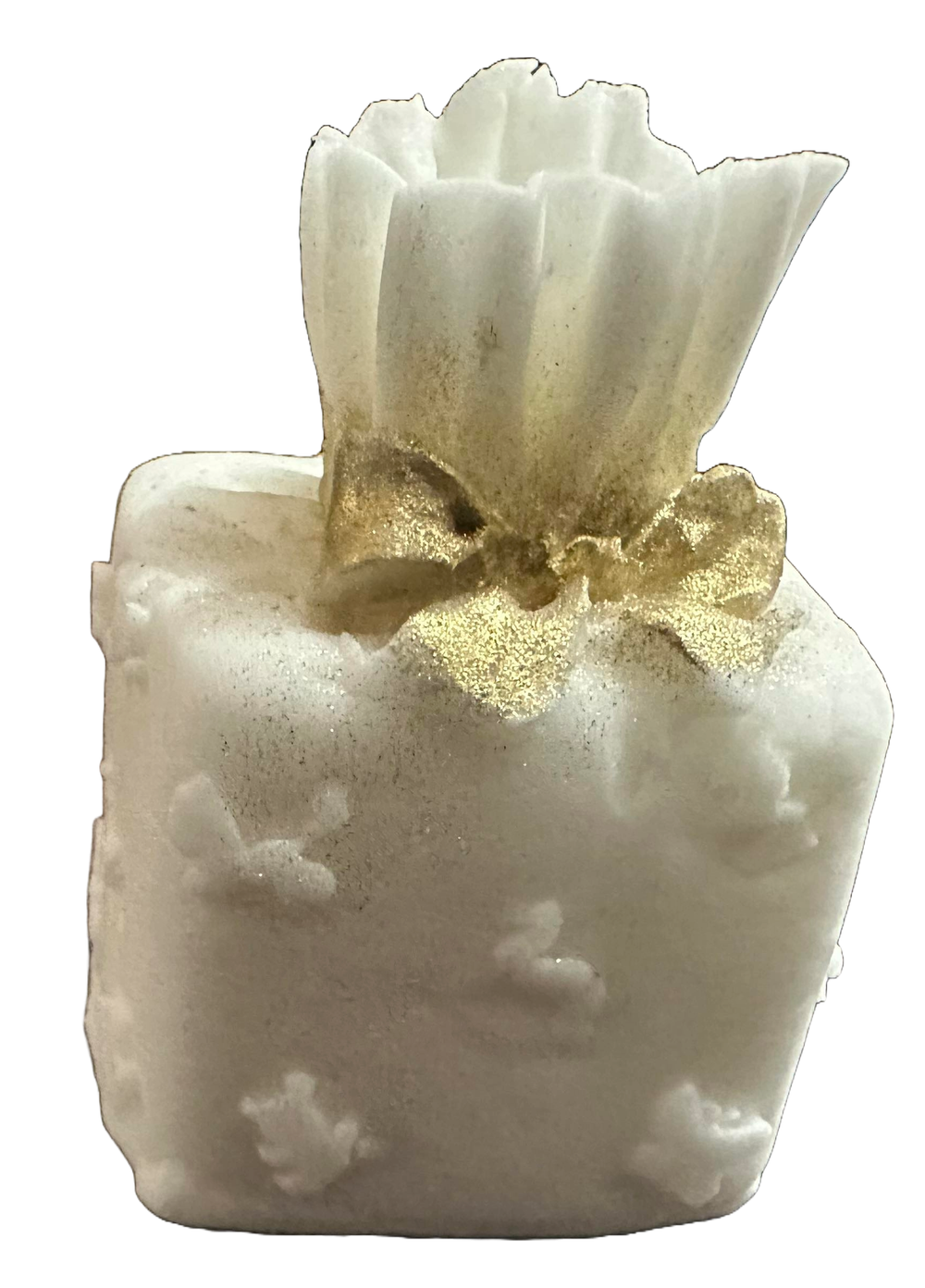 Decoración de azúcar comestible, Bolsa de Papá Noel Decoraciones de Pasta de Azúcar Nati Shop