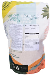 Mijo integral Earth - sin OGM - natural - vegano - sin lácteos - sin azúcares añadidos - 1 kg