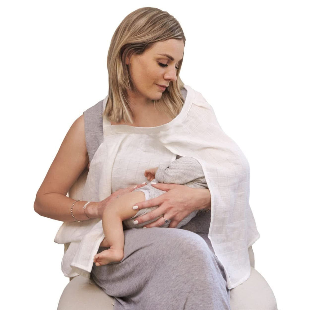 Toalla de lactancia blanca Alimentación Bebé y Complementos Lactancia Naty Shop Blanco