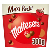 Maltesers, bolas de chocolate con un centro crujiente y ligero, aireado, snack de chocolate, 1 paquete (1 x 300 g)