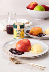 Fuchs Gewürze - Zimt Zucker Vanille - Gewürz zum Versüßen von Wafeln, Milchgetränken oder Joghurt - aus natürliche Ingrediente - 100 g en wiederverwendbarer, recyclebarer Dosis