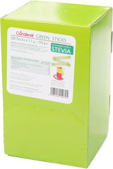 Hellma Canderel Green Stevia Sticks, 250 sobres de stevia, sobre de 1,1 gramos Edulcorantes Naty Shop