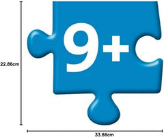 Ravensburger puzzle pentru copii - 12904 Cai sălbatici lângă râu - Puzzle cu cai pentru copii de 9 ani și peste, cu 300 de piese în format XXL Puzzle Naty Shop