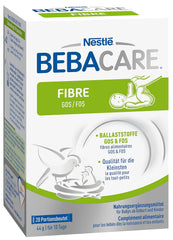BEBACARE FIBER complemento alimenticio sin gluten para una digestión suave, complemento alimenticio para bebés desde el nacimiento y niños pequeños, 1x (20 x 2,2g)