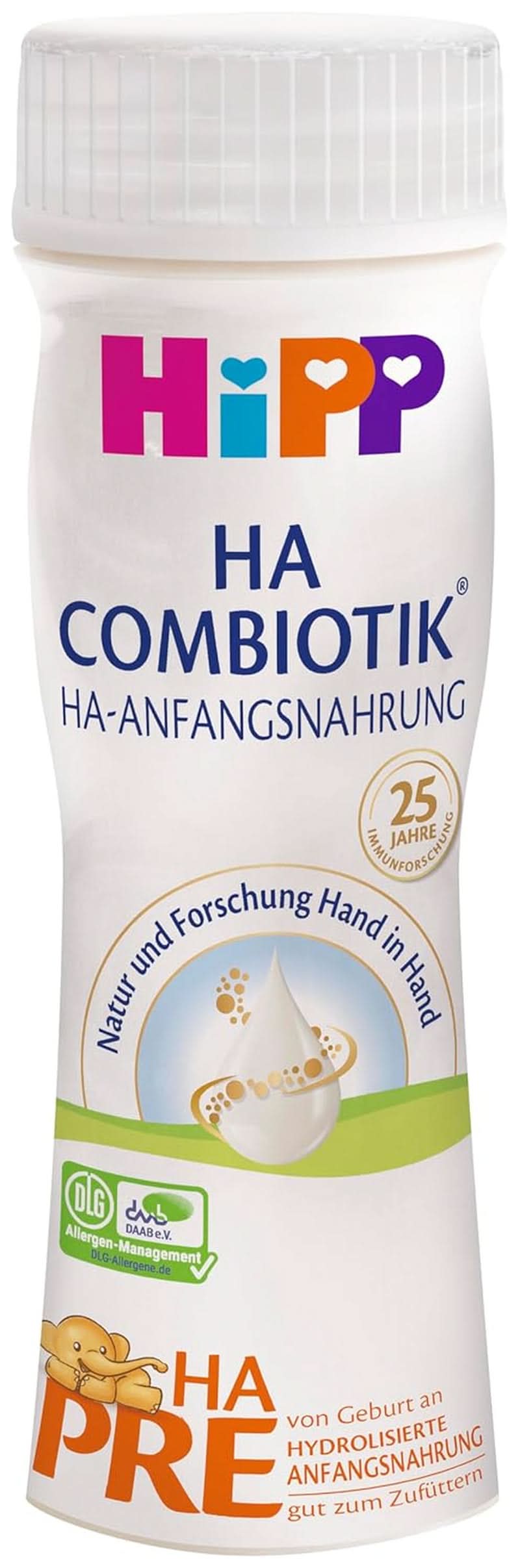 Hipp Pre HA Combiotik 200 ml, paquete de 6 (6 x 200 ml) Naty Shop Título predeterminado