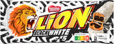 Tableta de chocolate LION Black & White, un snack de sabor intenso, chocolate crujiente y chips crujientes, relleno de brownie, una experiencia deliciosa y única, 1 paquete (5 x 30g)
