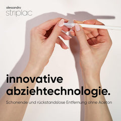 alessandro Striplac UV Top Coat Shimmer - Uñas brillantes y resistentes a los arañazos hasta 15 días - Puede usarse con o sin tinte - Tecnología de eliminación suave - Vegano - Plata, Transparente, 6,5 ml