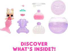 jajaja ¡Sorpresa! Mermaids Tots - Mini muñecas de moda con colas que cambian de color - Adecuadas para coleccionistas, niñas y niños de 4 años en adelante Naty Shop Dolls