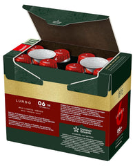 Jacobs Kaffeekapseln Lungo Classico, Megapack XXL, Intensität 6/12, 5 x 40 Getränke, Nespresso* kompatible Kaffee Kapseln, 200 Kapseln