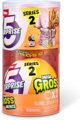 5 Sorpresa 77568 Cápsula Gross Mega Gross Minis Serie 2 de ZURU, 2 Cápsulas Figuras de acción Naty Shop