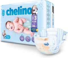 Chelino, talla 3 (4-10 kg), 36 pañales Madre e Hijo Naty Shop