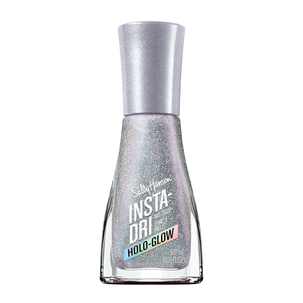 Insta-Dri Holo-Glow, esmalte de uñas eufórico, fácil de usar, duradero, hermosos colores, fácil de aplicar en las uñas, sin astillas, 19 ml