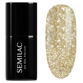 Esmalte de uñas UV Semilac 260 Light Gold 7ml Colección Platinum