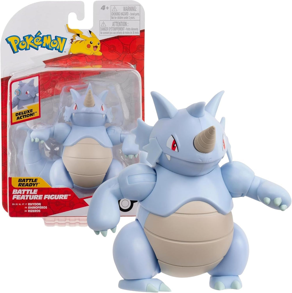 Pokémon PKW3418 - Figura característica de batalla - Figura de acción oficial de Rizeros 11,5 cm Figuras de acción Naty Shop Título predeterminado