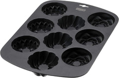 Molde para 9 muffins Gugelhupf Original Kaiser Inspiration, 38 X 27 cm, revestimiento antiadherente Naty Shop