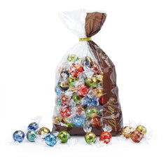 Surtido Chocolate Lindt LINDOR | 1371 gramos, Clásico | aprox. 80 bolas de chocolate (con leche, blanco, negro 60%, avellana) | Paquete a granel, 1 kg