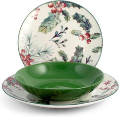 Serviciul Natalizio 18 Pezzi Celebration Green