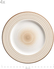 MÄSER 931941 Seria Prospero, serviciu de cafea modern din 12 piese (4 persoane) în stil vintage Seturi vesela masa Naty Shop