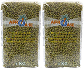 AFROASE - Judías verdes mungo - 1 x 1 kg (Paquete de 2)