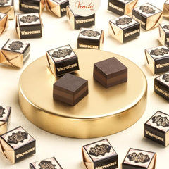 Venchi - Cremino Extra Black Chocolate - Chocolate negro con pasta de almendras y "avellanas del bosque piamontesa IGP", 1 kg, sin gluten, sin colorantes y sin conservantes