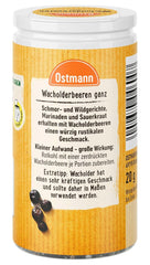 Ostmann Gewürze - Wacholderbeeren ganz | Ideal para condimentar chucrut y platos de caza 20 g en Der Streudose