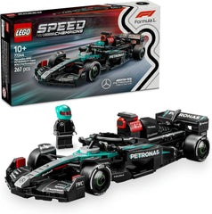 LEGO Speed Champions Coche de carreras Mercedes-Amg F1 W15 - Minifigura de juguete de Fórmula 1 - Modelo de coche para coleccionar y construir - Regalo para niños y niñas mayores de 10 años o fanáticos adultos 77244 Juegos de construcción Besuche den LEGO-Store Mercedes-Amg F1 W15 Coche de carreras 77244