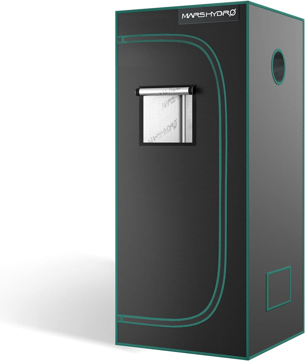 MARS HYDRO Tienda de Cultivo 60x60x140cm, Tienda de Cultivo Interior, Tiendas de Cultivo Mylar Reflectantes para Hidroponía, Bandeja Inferior Extraíble para Espacio de Cultivo de Plantas