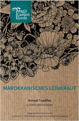 Lino marroquí (Linaria maroccana) aprox. 2000 semillas de flor anual de verano, flor cortada de floración larga