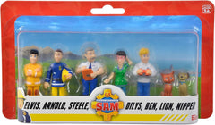 Simba 109252538 - Set De Figuras Sam El Bombero, 6 Piezas, 2 Surtidos, Solo Se Proporciona Una Versión, Figuras De Juego De 5-7 Cm, Figuras De Acción A Partir De 3 Años Naty Shop Default Title