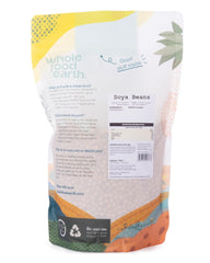 Soja Wholefood Earth - sin OGM - natural - vegana - sin lácteos - sin azúcares añadidos 1 kg