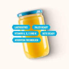 Mantequilla Ghee BIO 600 g - Ideal para Freír y Hornear Sin Lactosa