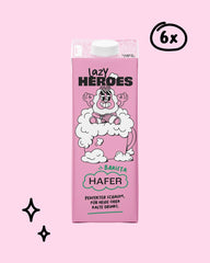 Bebida Lazy Heroes Hafer Barista - Espuma vegana perfecta sin gluten