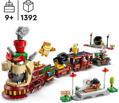LEGO Super Mario Express Tren Bowser Juego de aventuras para niños con Hammer Brother 2 Gumbas y 2 Parapunctures Regalo de Nintendo para niños y niñas Gamers 71437 Juegos de construcción Besuche den LEGO-Store