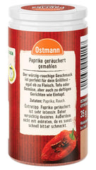 Ostmann Gewürze - Pimentón geräuchert | Rauchiges Aroma für Bratkartoffeln, Gulasch oder Rührei | 35 g en Der Streudose